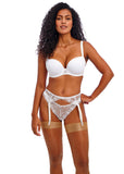 Freya Fascinate Suspender Belt - White