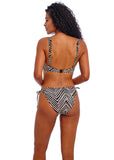 Freya Fiji Falls High Apex Bikini Top - Black
