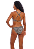 Freya Fiji Falls High Apex Bikini Top - Black