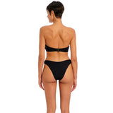 Freya Ibiza Waves Bandeau Bikini Top - Black