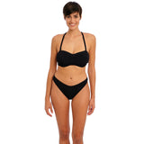 Freya Ibiza Waves Bandeau Bikini Top - Black