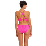 Freya Jewel Cove Bralette Bikini Top - Raspberry