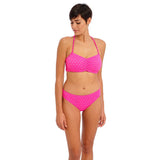 Freya Jewel Cove Bralette Bikini Top - Raspberry