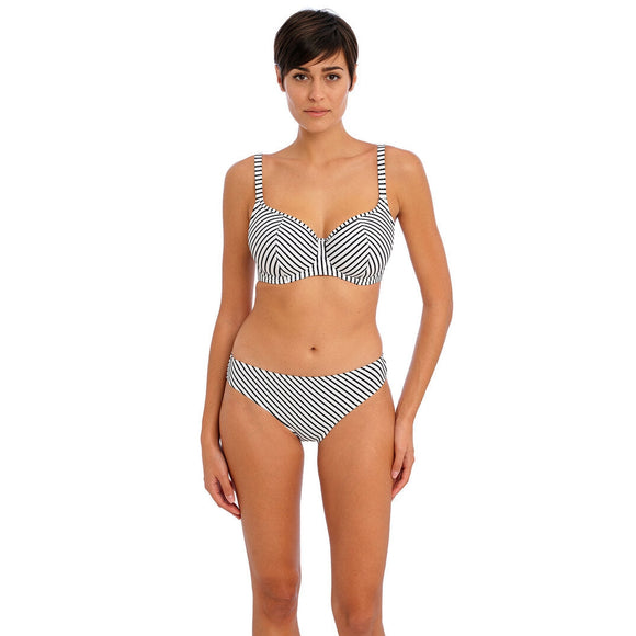 Freya Jewel Cove Classic Bikini Brief - Black Stripe