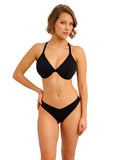 Freya Jewel Cove Plunge Bikini Top - Plain Black - Pre-Order ONLY February