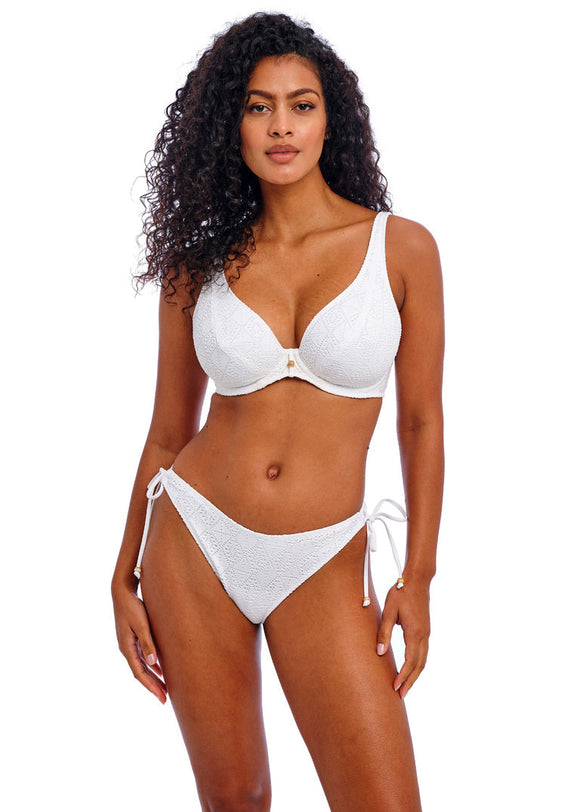 Freya Nomad Nights High Apex Bikini Top - White