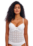 Freya Nomad Nights Plunge Tankini Top - White