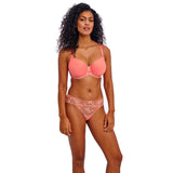 Freya Offbeat Decadence Brief & Brazilian - Sunset Coral