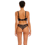 Freya Offbeat Decadence Side Support Bra - Black