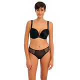 Freya Rose Blossom Brief, Thong & Brazilian - Black