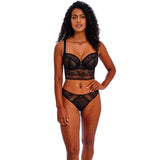Freya Sydnie Brief & Brazilian - Black