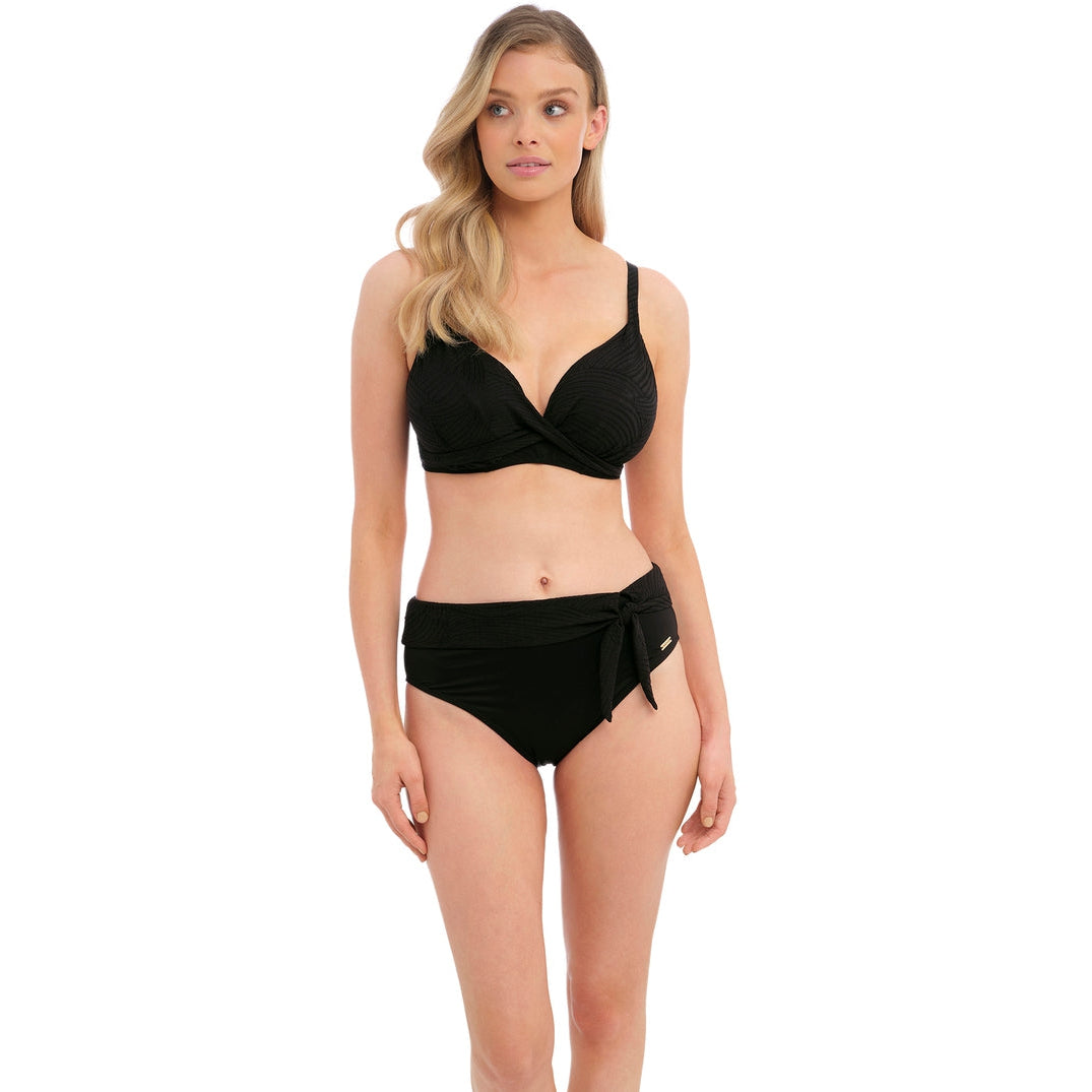 Fantasie Ottawa High Waist Bikini Brief - Black  Bras Galore – Bras Galore  - Lingerie and Swimwear Specialist