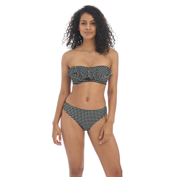 Freya Check In Classic Bikini Brief - Monochrome