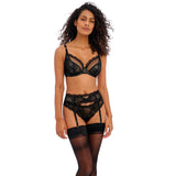 Freya Fatale Suspender Belt - Black