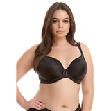 Elomi Bijou Banded Moulded Bra - Black-Bras Galore - Lingerie and Swimwear Specialist