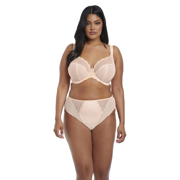 Underwear for Her, Panties, Wysokie figi Elomi NAMRAH EL301353PAU High  Leg Brief Pale Blush Pale Blush