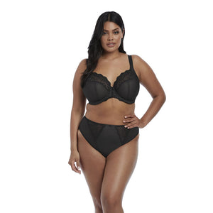 Elomi Charley High Leg Brief - Black