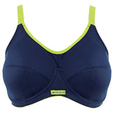 Elomi Energise Underwired Sports Bra - Navy-Bras Galore - Lingerie and Swimwear Specialist