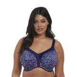 Elomi Energise Underwired Sports Bra - Navy Geo