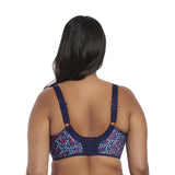 Elomi Energise Underwired Sports Bra - Navy Geo
