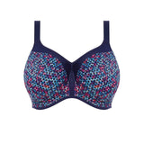 Elomi Energise Underwired Sports Bra - Navy Geo