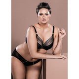 Elomi Matilda Plunge Bra - Black-Bras Galore - Lingerie and Swimwear Specialist