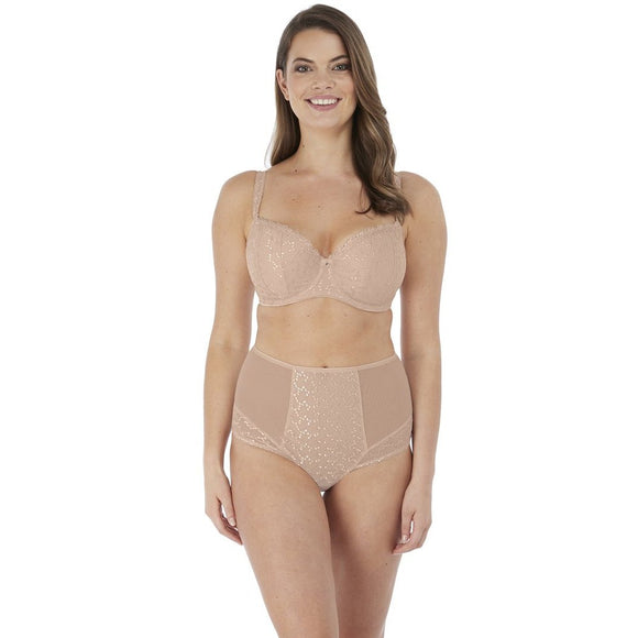 Fantasie Ana High Waisted Brief - Natural Nude-Bras Galore - Lingerie and Swimwear Specialist