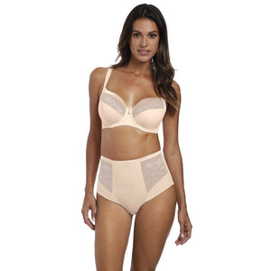 Fantasie Illusion High Waisted Brief - Natural Beige-Bras Galore - Lingerie and Swimwear Specialist