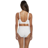 Fantasie Illusion High Waisted Brief - White-Bras Galore - Lingerie and Swimwear Specialist