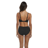 Fantasie Ottawa Deep Gathered Bikini Brief - Black