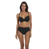 Fantasie Ottawa Deep Gathered Bikini Brief - Black