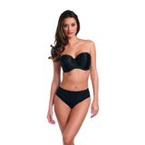 Fantasie Smoothing Moulded Strapless Bra - Black-Bras Galore - Lingerie and Swimwear Specialist