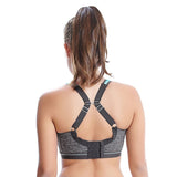 Freya Active Epic Crop Top Sports Bra - Carbon-Bras Galore - Lingerie and Swimwear Specialist