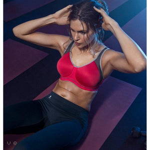 Freya Active Sonic Underwired Moulded Sports Bra - Crimson