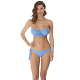 Freya Beach Hut Rio Scarf Tie Bikini Brief - Blue Moon-Bras Galore - Lingerie and Swimwear Specialist