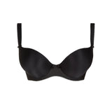 Freya Deco Moulded Plunge Bra - Black-Bras Galore - Lingerie and Swimwear Specialist