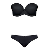 Freya Deco Moulded Strapless Bra - Black