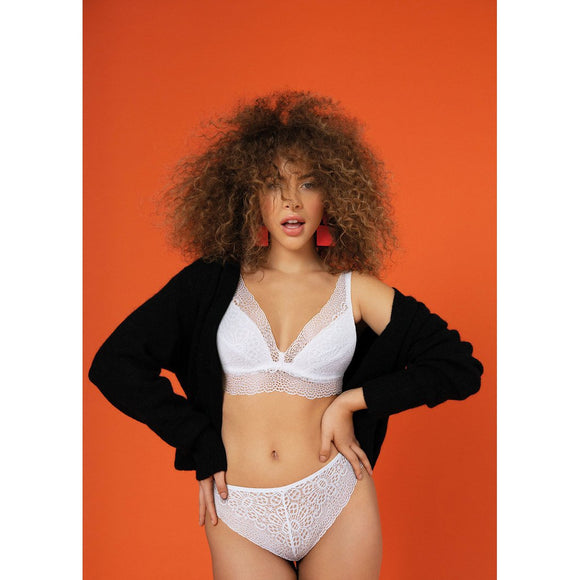 Freya Erin Soft Cup Bralette - White-Bras Galore - Lingerie and Swimwear Specialist