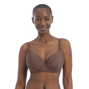 Freya Idol Moulded Balcony Bra - Coffee