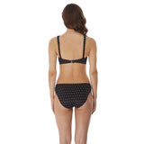 Freya Jewel Cove Classic Bikini Brief - Black-Bras Galore - Lingerie and Swimwear Specialist