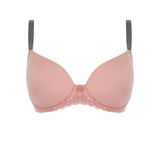 Freya Offbeat Moulded Demi Plunge Bra - Rosehip Pink